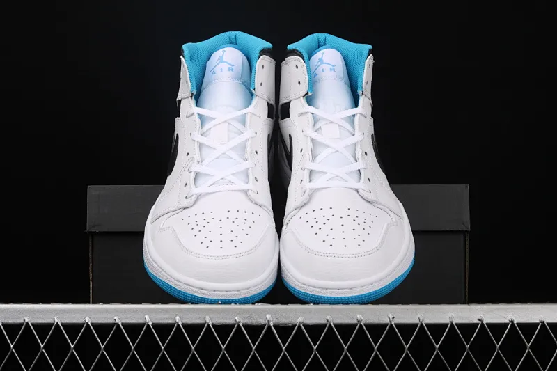 All categories Air Jordan Jordan series basketball shoes Air Jordan 1 Mid Air Jordan 1 Mid AJ1 Joe 1 Zhongbang basketball shoes 554724-141